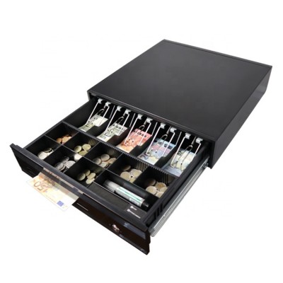 Manufacturer Factory POS Adjustable Coin Tray Electrical Safe SK-425 Small Cash Drawer