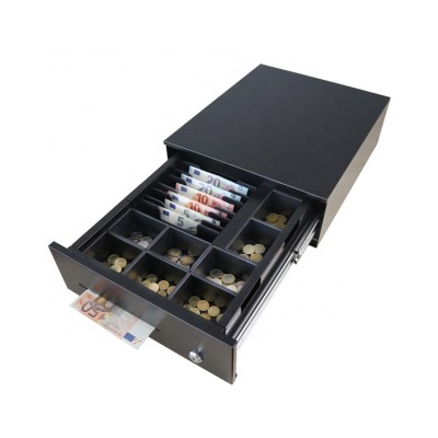 Factory price cash box 325 mini metal cash register drawer with RJ11 Interface