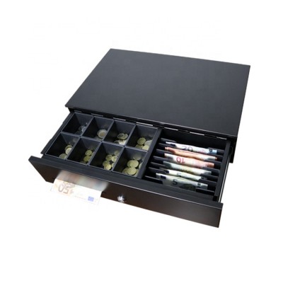 Rj11 Rj12 interface Electronic cashbox international cash drawers for supermarket POS systems