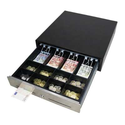 Pos metal money collecting billing electronic retailing mini cash drawer box