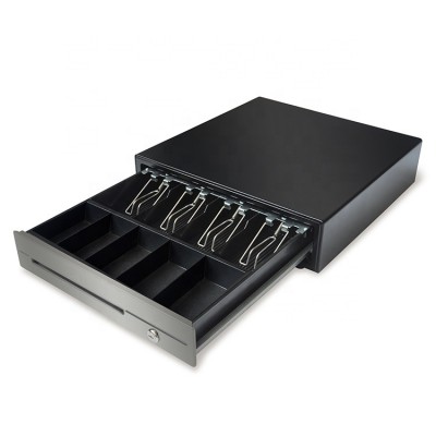 Classical 410 Metal Frame Supermarket Balling Bearing Roller Cash Drawer For Pos system