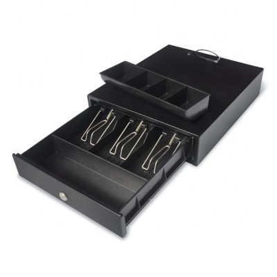 300mm Electronic 4 or 8 coins tray metal small cash drawer for pos machine